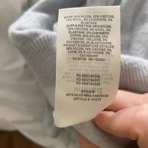 Wilfred Lorin Sweater (pale blue) - Picture 4 of 5